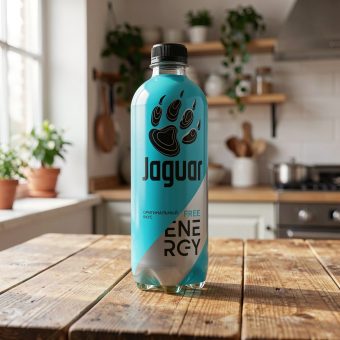 Энергетик Jaguar (Ягуар) Free energy, бирюзовый, 0.47 л