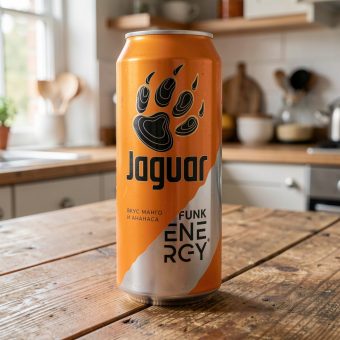 Энергетик Jaguar (Ягуар) Funk, оранжевый, 0.5 л