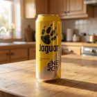 Энергетик Jaguar (Ягуар) тропические фрукты, жёлтый, 0.45 л