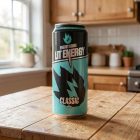 Энергетик LiT Energy (Лит Энерджи) Classic клюква барбарис, бирюзовый, 0.45 л