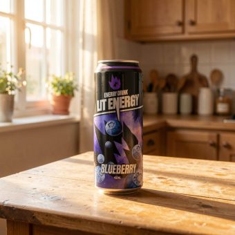 Энергетик LiT Energy (Лит Энерджи) черника, фиолетовый, 0.45 л