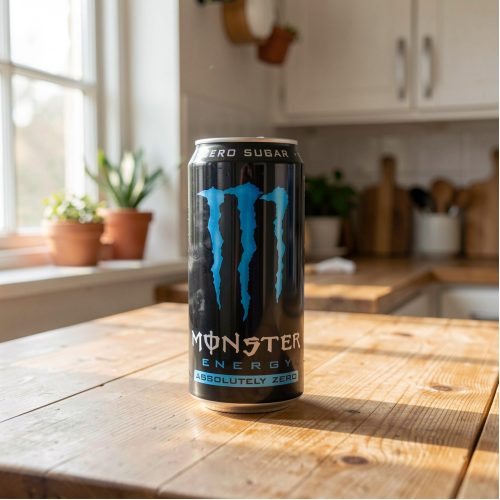Энергетик Monster Energy (Монстер Энерджи) Absolutely Zero Sugar blu, синий, 0.5 л