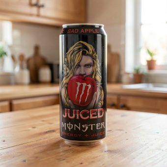 Энергетик Monster Energy (Монстер Энерджи) Bad Apple, чёрный, 0.5 л