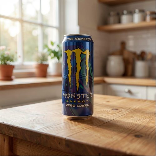 Энергетик Monster Energy (Монстер Энерджи) Hamilton Zeron, синий, 0.5 л