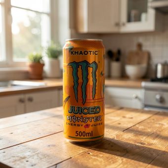 Энергетик Monster Energy (Монстер Энерджи) Khaotic, оранжевый, 0.5 л