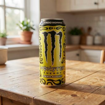 Энергетик Monster Energy (Монстер Энерджи) Lando Norris без сахара со вкусом дыни и юдзу, жёлтый, 0.5 л