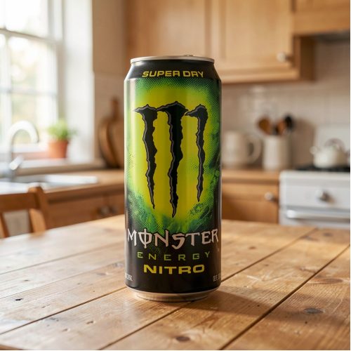 Энергетик Monster Energy (Монстер Энерджи) Nitro, жёлтый, 0.5 л