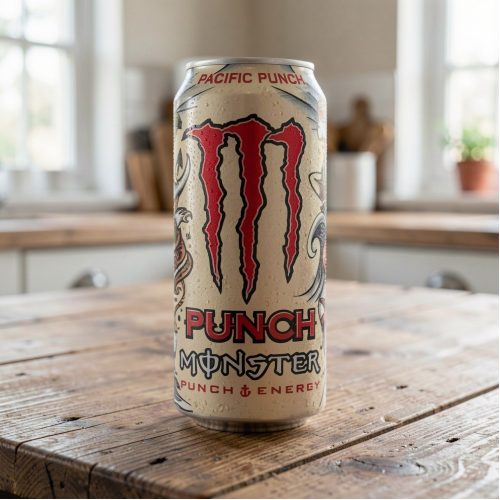 Энергетик Monster Energy (Монстер Энерджи) Pacific Punch, белый, 0.5 л