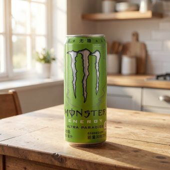 Энергетик Monster Energy (Монстер Энерджи) Paradise, зелёный, 0.33 л