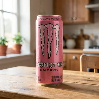 Энергетик Monster Energy (Монстер Энерджи) Passionfruit Guava flavor, розовый, 0.33 л