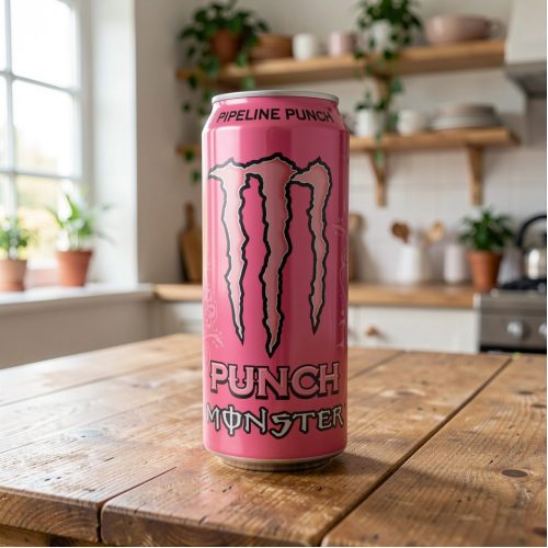 Энергетик Monster Energy (Монстер Энерджи) Pipeline Пунш, розовый, 0.5 л