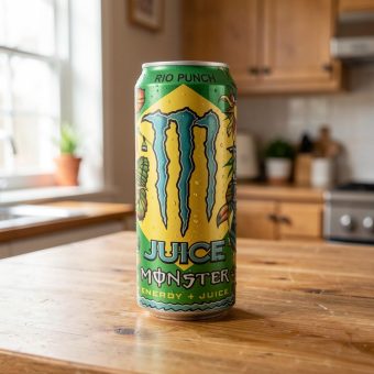 Энергетик Monster Energy (Монстер Энерджи) RIO Punch, зелёный, 0.5 л