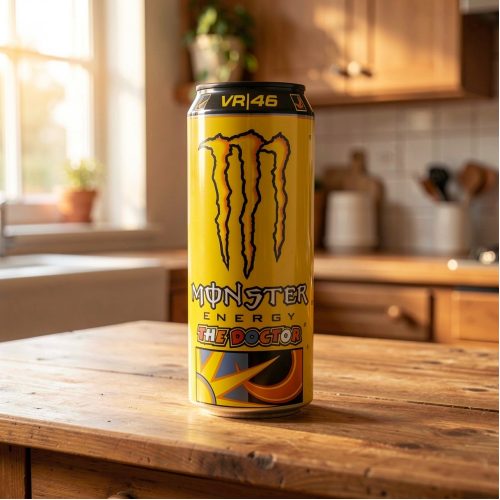 Энергетик Monster Energy (Монстер Энерджи) The Doctor, жёлтый, 0.449 л