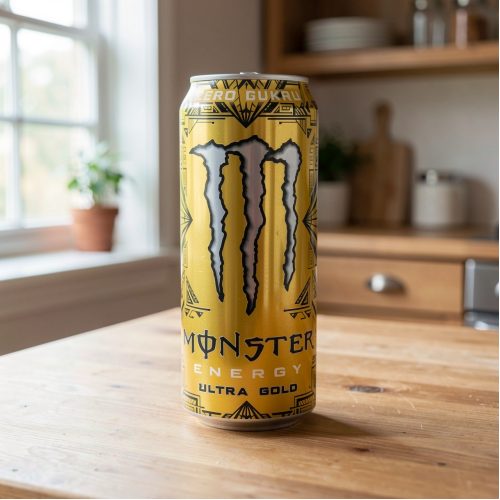 Энергетик Monster Energy (Монстер Энерджи) Ultra Gold, жёлтый, 0.5 л