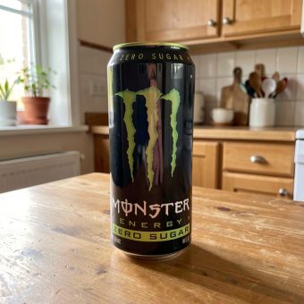 Энергетик Monster Energy (Монстер Энерджи) Zero Sugar, чёрный, 0.449 л