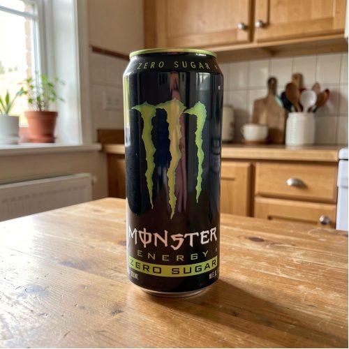 Энергетик Monster Energy (Монстер Энерджи) Zero Sugar, чёрный, 0.449 л