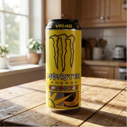 Энергетик Monster Energy (Монстер Энерджи) Доктор, жёлтый, 0.5 л