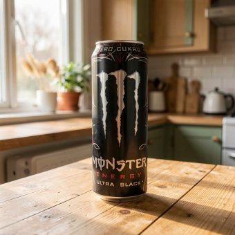 Энергетик Monster (Монстер) Ultra Black, чёрный, 0.449 л