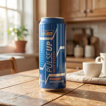 Энергетик Pulse Up (Палс Ап) Energy, синий, 0.5 л