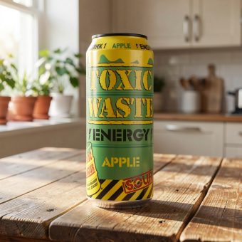 Энергетик Toxic Waste (Токсик Вейст) Sour Apple, жёлтый, 0.5 л
