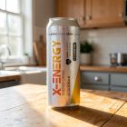 Энергетик X-ENERGY (Икс Энерджи) апельсин, серебристый, 0.45 л