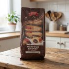 Булочка Русский Бисквит сдобная молочная с шоколадной начинкой, 350г