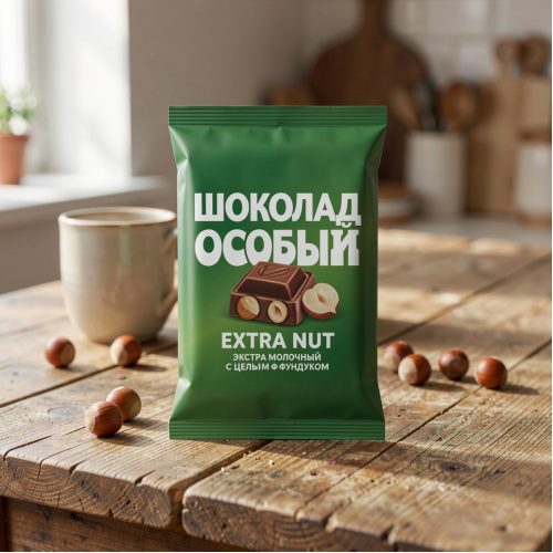 Шоколад Славянка Особый Экстрамолочный с цельным фундуком, 80г