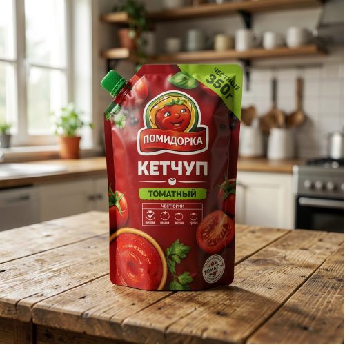 Кетчуп Помидорка Томатный, 350г