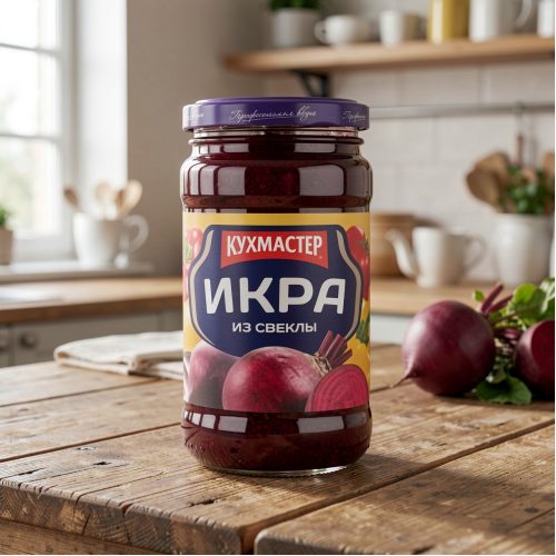 Закуска Икра из свеклы Кухмастер, 400г