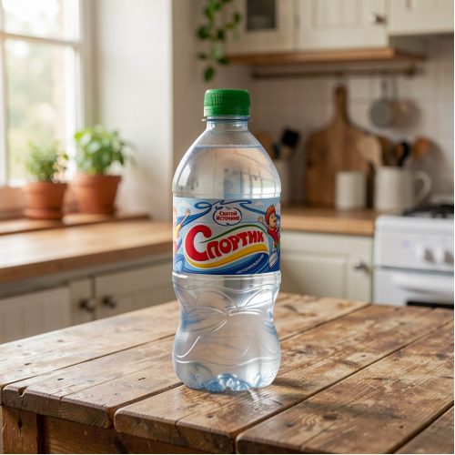 Вода Спортик минеральная, 0.33 л