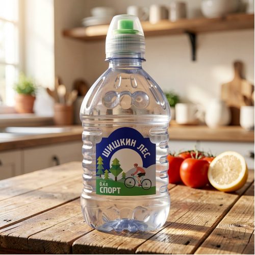 Вода Шишкин Лес спорт, 0.4 л