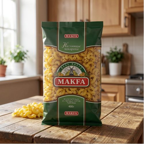 Макароны Макфа Рожки, 400г