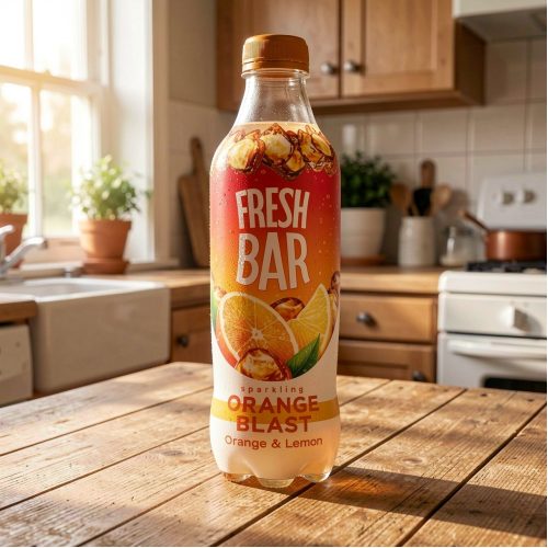 Лимонад Fresh Bar Орандж Бласт, 0.48 л