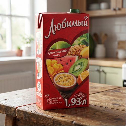 Нектар Любимый, тропик микс, 1.93 л