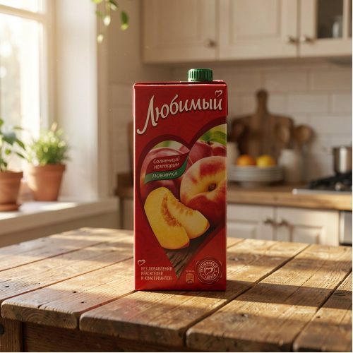 Нектар Любимый, персик, 0.95 л