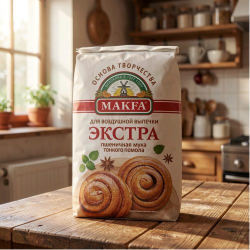 Мука Макфа пшеничная Экстра, 2кг