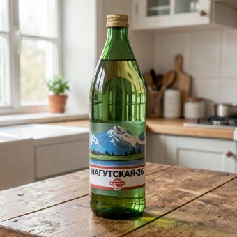 Вода Нагутская лечебно-столовая минеральная, 1.25 л