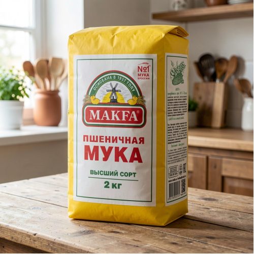 Мука Макфа хлебопекарная, 2кг