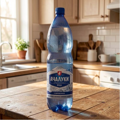 Вода Ачалуки минеральная газированная, 1.5 л