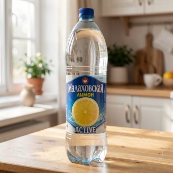 Вода Малаховская Active негазированная, лимон, 1.5 л