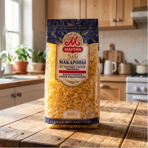 Макароны Мартин Рожки капля, 400г