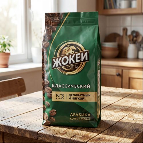 Кофе Жокей Классика молотый, 100г