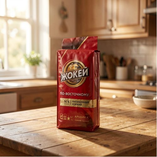 Кофе Жокей По-восточному зерно, 250г