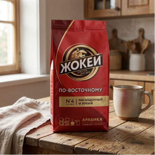 Кофе Жокей По-восточному молотый, 450г