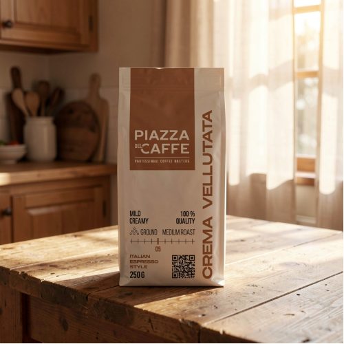 Кофе Пьяцца дель Кафе Крема Велютата Молотый, 250г