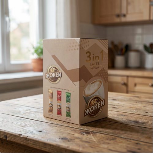 Кофе Жокей Оригинальный 3в1, 10пак 120г