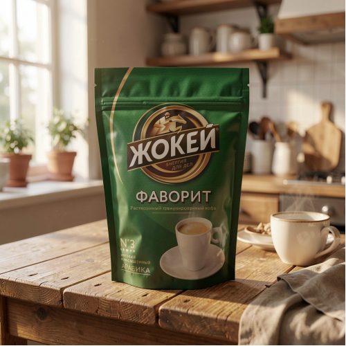 Кофе Жокей Фаворит Гранулы, 75г