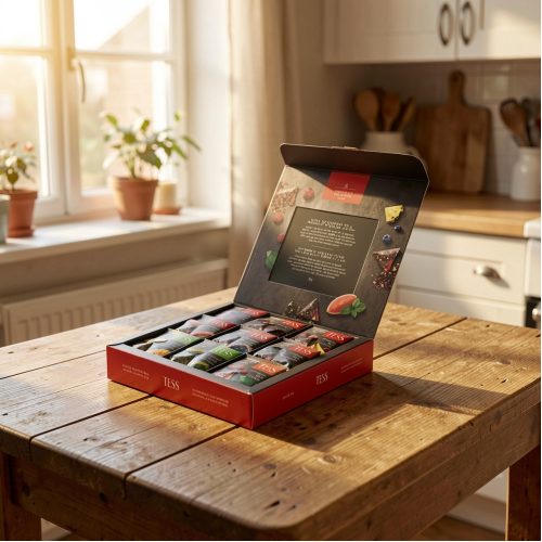 Чай Тесс Ассорти Набор пирамидок 9 видов, 81г