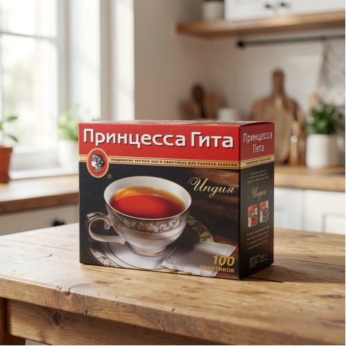 Чай Принцесса Гита Single Индия, 100пак*2г