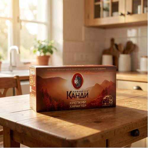 Чай Принцесса Канди Крепкий характер, 25 пак 2г